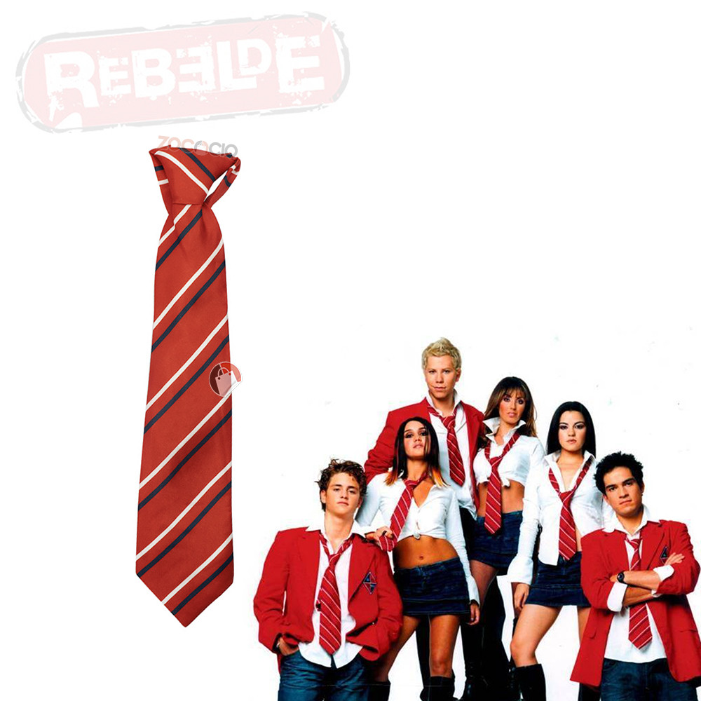 Corbata Rbd Para Disfraz De Rebelde De R